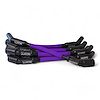 SPW-PS-LS-T-7 High-Performance Fiberglass-Oversleeved Spark Plug Wire Set for GM LS Truck [Purple] - image 1