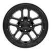 DF01 Wheel, Fits Select Jeep Wrangler/Gladiator, Size: 17" x 8", Bolt Pattern: 5 x 5" [Finish: Satin Black] - image 2