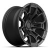 DF04 Wheel, Fits Select Ford 6-Lug, Size: 17" x 9", Bolt Pattern: 6 x 135 mm [Finish: Dark Satin Charcoal] - image 2