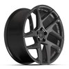 DF05 Wheel, Fits Select Land Rover Range Rover, Size: 22" x 10", Bolt Pattern: 5 x 108 mm [Finish: Gloss Black] - image 2