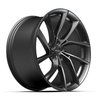 DF06 Wheel, Fits Select Tesla/Acura/Honda, Size: 20" x 9", Bolt Pattern: 5 x 4.50" [Finish: Dark Satin Charcoal] - image 2