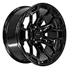 DF03-20090-6550-12B DF03 Wheel [Size: 20"x9"] Gloss Black Finish