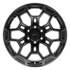 DF03-20090-6550-12B1G1 DF03 Wheel [Size: 20"x9"] Satin Black w/Satin Charcoal Finish - image 2