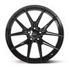 DF08 Rear Wheel [Size: 20"x10"] for 2005-2025 Ford Mustang, 5 x 4.50", Gloss Black Finish