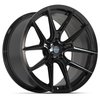 DF08 Rear Wheel [Size: 20"x10"] for 2005-2025 Ford Mustang, 5 x 4.50", Gloss Black Finish - image 2
