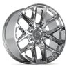DF17C Wheel [Size: 20"x9"] for 2004-2025 Ford F-150, 2003-2025 Ford Expedition & Lincoln Navigator, 6 x 135 mm, Chrome Finish - image 2