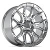 DF18C Wheel [Size: 20"x9"] for 2004-2025 Ford F-150, 2003-2025 Ford Expedition & Lincoln Navigator, 6 x 135 mm, Chrome Finish - image 2