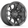 DF04 Wheel [Size: 20"x9"] for 2004-2025 Ford F-150, Expedition & Lincoln Navigator, 6 x 135 mm, Satin Gunmetal Finish - image 2