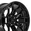 DF03-20090-6550-12B DF03 Wheel [Size: 20"x9"] Gloss Black Finish - image 1