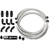 Stainless Steel Braided Hose Kit Natural 40 ft. -6 AN - image 1