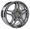 Mercedes-Benz AMG Wheel Size: 18" x 9" Bolt Pattern: 5 x 112 Rear Spacing: 6.38" Offset: +35mm - image 1