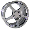 Corvette C5 Style Wheel Size: 17" x 8.5" Bolt Pattern: 5 x 120.7 Rear Spacing: 7.03" Offset: +58mm - image 1