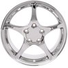 Corvette C5 Style Wheel Size: 17" x 8.5" Bolt Pattern: 5 x 120.7 Rear Spacing: 7.03" Offset: +58mm - image 2