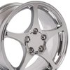 Corvette C5 Style Wheel Size: 17" x 8.5" Bolt Pattern: 5 x 120.7 Rear Spacing: 7.03" Offset: +58mm - image 4