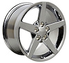 Corvette C6 Style Wheel Size: 17" x 9.5" Bolt Pattern: 5 x 120.7 Rear Spacing: 7.38" Offset: +54mm - image 1