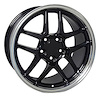 Corvette Z06 Style Wheel Size: 17" x 9.5" Bolt Pattern: 5 x 120.7 Rear Spacing: 7.38" Offset: +54mm