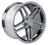 Corvette C6 Z06 Style Wheel Size: 17" x 9.5" Bolt Pattern: 5 x 120.7 Rear Spacing: 7.38" Offset: +54mm - image 2