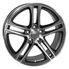 R8 Style Wheel Size: 17" x 7.5" Bolt Pattern: 5 x 112 Rear Spacing: 5.63" Offset: +35mm - image 3