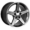 C6 Style Size: 19" x 10" Bolt Pattern: 5 x 120.65 Rear Spacing: 8.18" Offset: +68mm - image 1