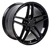 Corvette C6 Z06 Style Wheel Size: 18" x 10.5" Bolt Pattern: 5 x 120.65 Rear Spacing: 7.95" Offset: +56mm