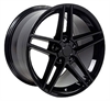 Corvette C6 Z06 Style Wheel Size: 19" x 10" Bolt Pattern: 5 x 120.65 Rear Spacing: 8.06" Offset: +65mm