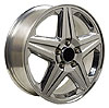 Impala Style Size: 17" x 6.5" Bolt Pattern: 5 x 115mm Rear Spacing: 5.8" Offset: +52mm - image 1
