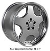 Mercedes-Benz AMG 5-Spoke Wheel with Rivets Size: 18" x 9" Bolt Pattern: 5 x 112 Rear Spacing: 6.38" Offset: +35mm - image 1