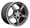 C5 Style Size: 17" x 9.5" Bolt Pattern: 5 x 120.65 Rear Spacing: 7.38" Offset: +54mm - image 1