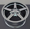 Corvette C6 Style Wheel Size: 17" x 9.5" Bolt Pattern: 5 x 120.65 Rear Spacing: 7.38" Offset: +54mm - image 1