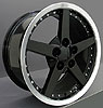 C6 Style Size: 18" x 8.5" Bolt Pattern: 5 x 120.65 Rear Spacing: 6.56" Offset: +46mm - image 1