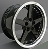 C6 Style Size: 18" x 10.5" Bolt Pattern: 5 x 120.65 Rear Spacing: 7.95" Offset: +56mm - image 1