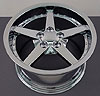 C6 Style Size: 18" x 10.5" Bolt Pattern: 5 x 120.65 Rear Spacing: 7.95" Offset: +56mm - image 1