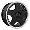 Mercedes-Benz AMG 5-Spoke Wheel with Rivets Size: 18" x 8" Bolt Pattern: 5 x 112 Rear Spacing: 5.88" Offset: +35mm - image 1