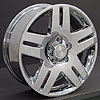 Impala Style Size: 17" x 6.5" Bolt Pattern: 5 x 115mm Rear Spacing: 5.6" Offset: +47mm - image 1