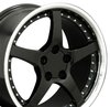 Corvette C5 Style Wheel Size: 18" x 9.5" Bolt Pattern: 5 x 120.65 Rear Spacing: 7.38" Offset: +54mm - image 4