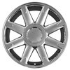 Denali Style Wheel Size: 20" x 8.5" Bolt Pattern: 6 x 139.7 Rear Spacing: 5.97" Offset: +31mm - image 3