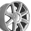 Denali Style Wheel Size: 20" x 8.5" Bolt Pattern: 6 x 139.7 Rear Spacing: 5.97" Offset: +31mm - image 4