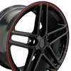 Corvette C6 Z06 Style Wheel Size: 18" x 10.5" Bolt Pattern: 5 x 120.65 Rear Spacing: 7.95" Offset: +56mm - image 4