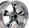 Mustang Bullitt Style Wheel Size: 17" x 8" - image 1
