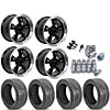 Mustang Bullitt Style Wheel and Tire Kit Includes: (2) 17" x 8" Bullitt Style Wheels - image 1