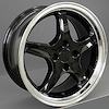 Mustang Cobra R 98 Deep Dish Wheel Size: 17" x 8" - image 1