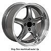 Mustang Cobra R 98 Deep Dish Style Wheel Size: 17" x 9" - image 1
