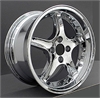 Mustang Cobra R 98 Deep Dish Wheel with Rivets Size: 17" x 9" - image 1