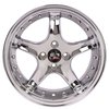 Mustang Cobra R 98 Deep Dish Wheel with Rivets Size: 17" x 9" - image 2