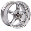 Mustang Cobra R 98 Deep Dish Wheel with Rivets Size: 17" x 9" - image 3