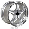 Mustang Cobra R 98 Deep Dish Style Wheel Size: 17" x 9" - image 1