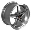 Mustang Cobra R 98 Deep Dish Wheel Size: 17" x 9" - image 3