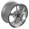 Mustang Cobra R 98 Deep Dish Wheel Size: 17" x 9" - image 3