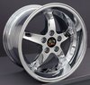 Mustang Cobra R 98 Deep Dish Wheel Size: 17" x 10.5" - image 2