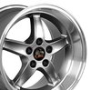 Mustang Cobra R 98 Deep Dish Wheel Size: 17" x 10.5" - image 4